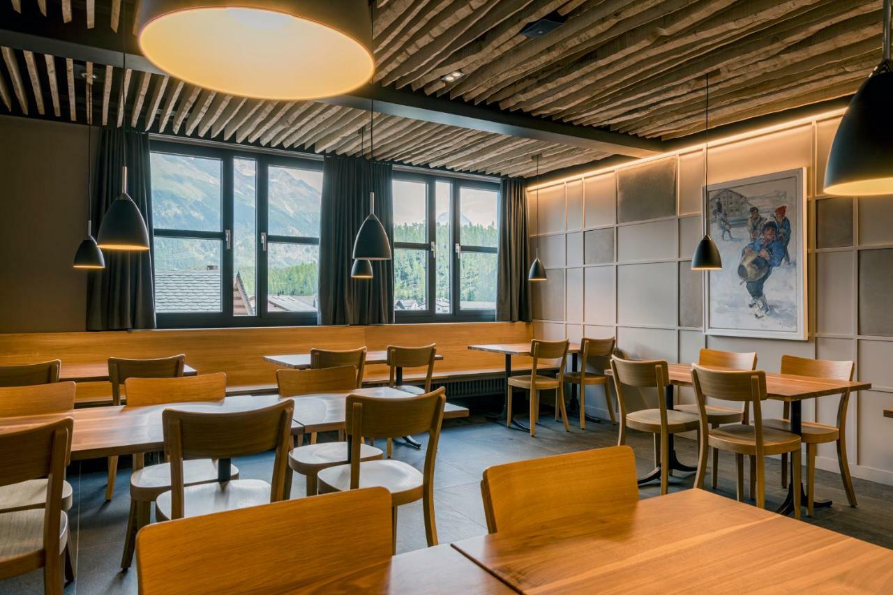 Hotel Restaurant Alte Brauerei Celerina/Schlarigna ภายนอก รูปภาพ